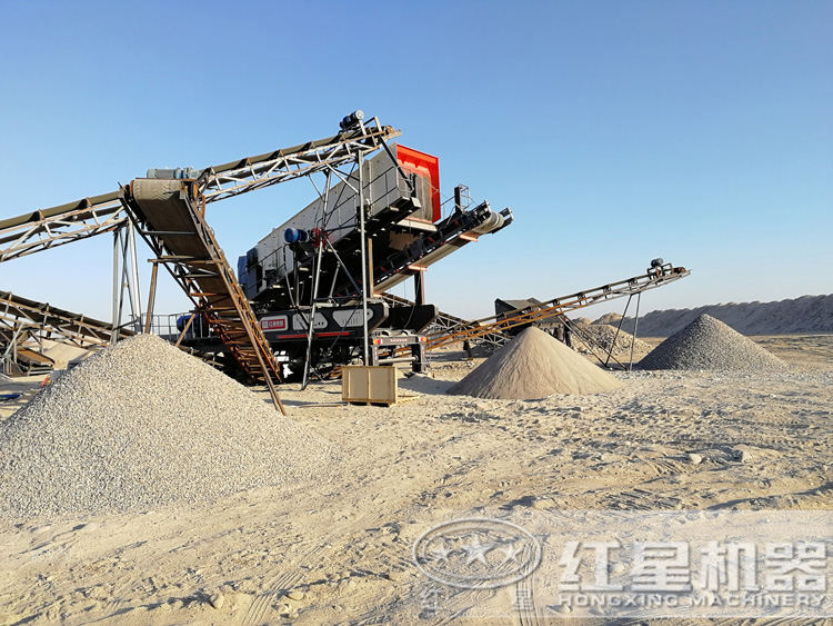 機(jī)制砂用戶現(xiàn)場(chǎng)，多個(gè)現(xiàn)場(chǎng)可提供就近安排參觀
