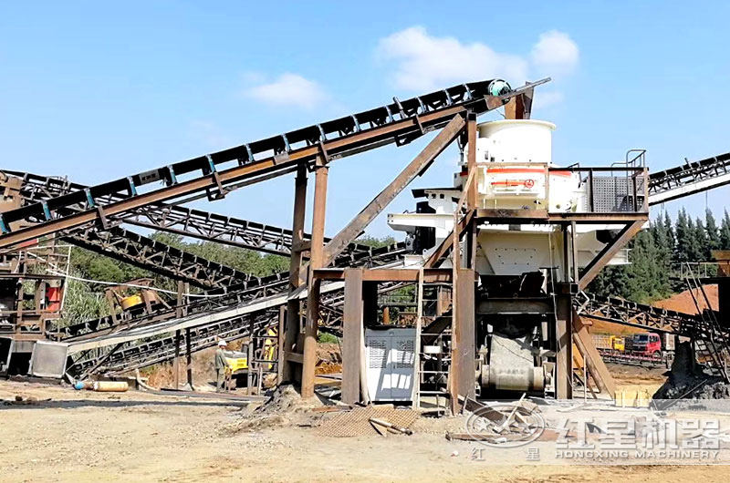 制砂機成品粒型好，成品多用于建筑工程，道路基建
